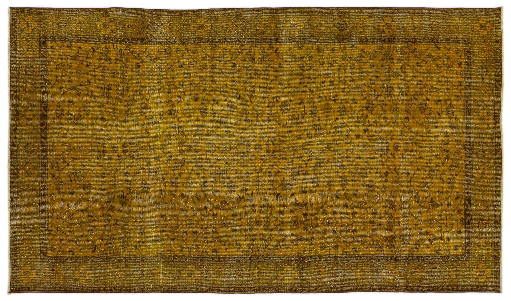 Apex Vintage Carpet Yellow 8342 167 x 290 cm