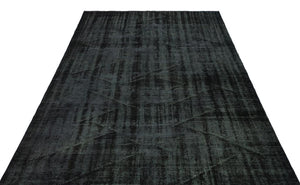 Apex Vintage Carpet Black 25840 179 x 264 cm