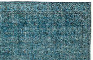 Apex Vintage Carpet Turquoise 10582 150 x 282 cm