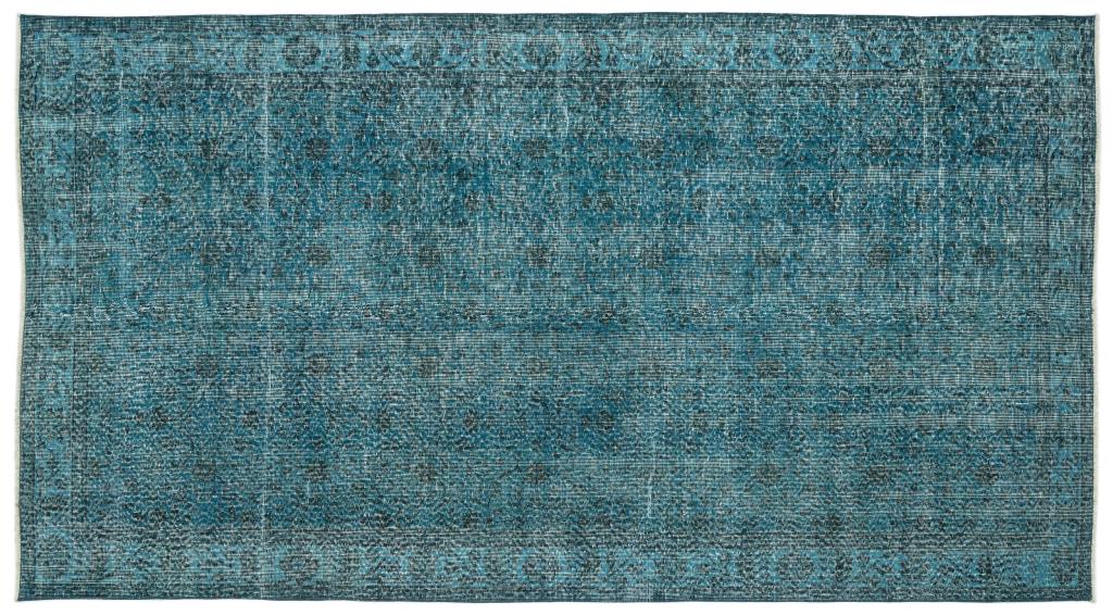 Apex Vintage Carpet Turquoise 10582 150 x 282 cm