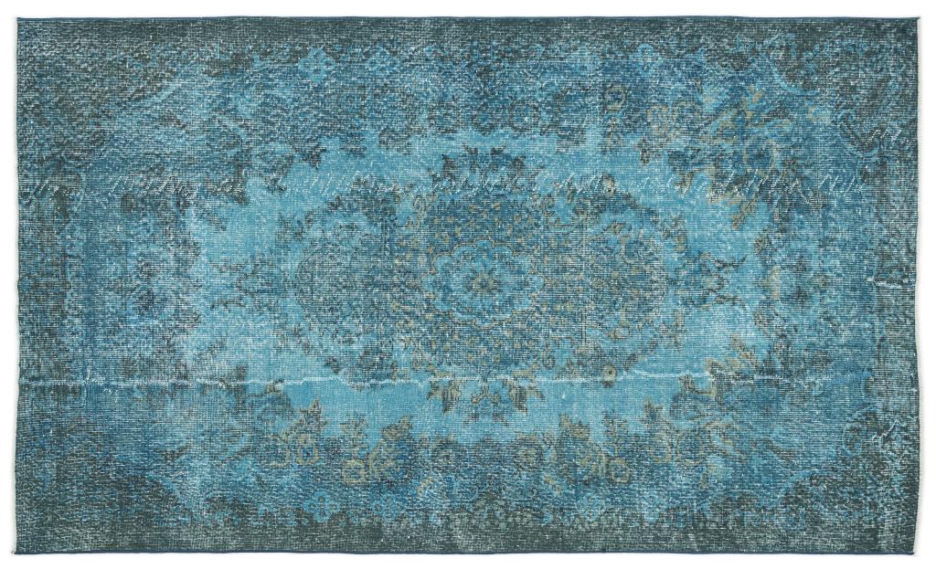 Apex Vintage Carpet Turquoise 10977 169 x 285 cm