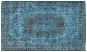 Apex Vintage Carpet Turquoise 12012 184 x 308 cm