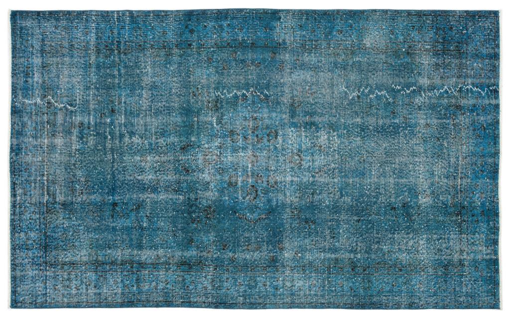 Apex Vintage Carpet Turquoise 12187 163 x 268 cm