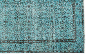 Apex Vintage Carpet Turquoise 12224 193 x 304 cm