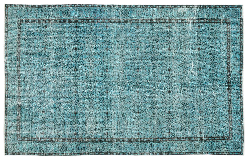 Apex Vintage Carpet Turquoise 12224 193 x 304 cm