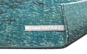 Apex Vintage Carpet Turquoise 12301 201 x 316 cm