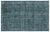 Apex Vintage Carpet Turquoise 12466 168 x 266 cm