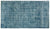 Apex Vintage Carpet Turquoise 12594 160 x 291 cm