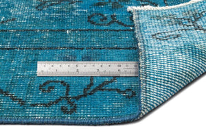 Apex Vintage Carpet Turquoise 12601 158 x 263 cm