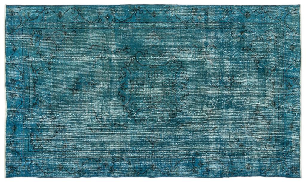 Apex Vintage Carpet Turquoise 12601 158 x 263 cm