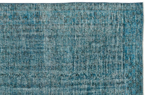 Apex Vintage Carpet Turquoise 12603 141 x 247 cm