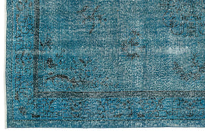 Apex Vintage Carpet Turquoise 12638 167 x 253 cm