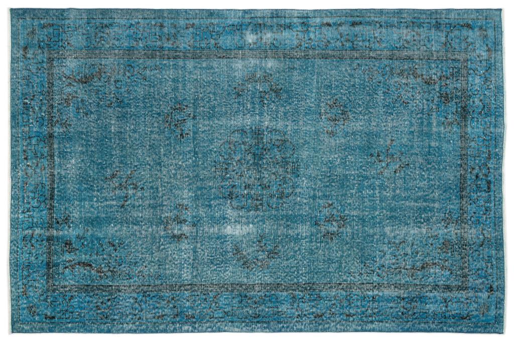 Apex Vintage Carpet Turquoise 12638 167 x 253 cm