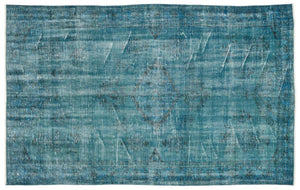 Apex Vintage Carpet Turquoise 12640 171 x 278 cm
