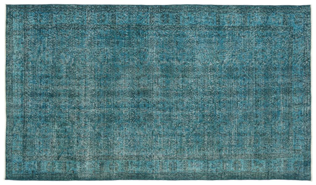 Apex Vintage Carpet Turquoise 12666 158 x 279 cm