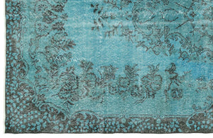 Apex Vintage Carpet Turquoise 13098 172 x 283 cm