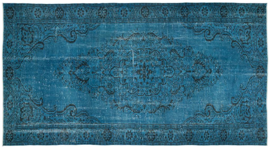 Apex Vintage Carpet Turquoise 13281 175 x 326 cm