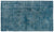 Apex Vintage Carpet Turquoise 13427 180 x 300 cm