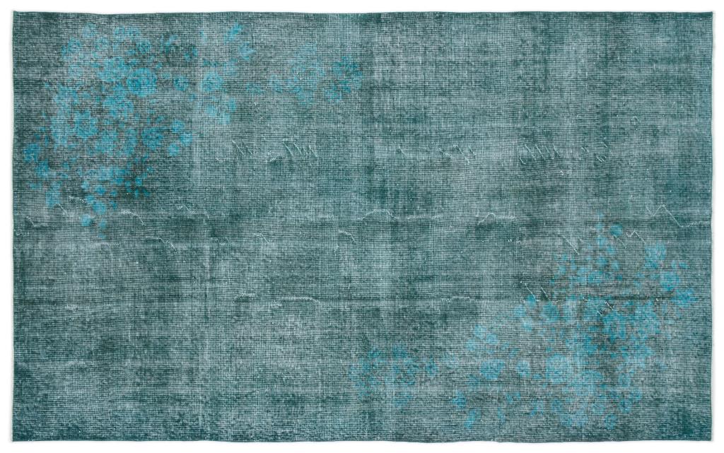 Apex Vintage Carpet Turquoise 13605 168 x 275 cm