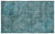 Apex Vintage Carpet Turquoise 13605 168 x 275 cm