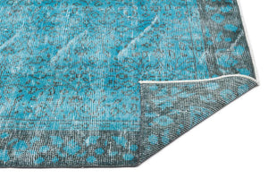 Apex Vintage Carpet Turquoise 13612 155 x 291 cm