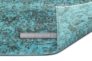 Apex Vintage Carpet Turquoise 14221 195 x 318 cm