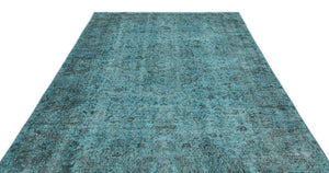 Apex Vintage Carpet Turquoise 14221 195 x 318 cm