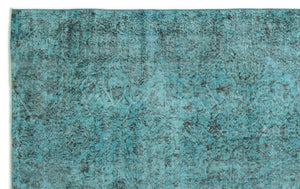 Apex Vintage Carpet Turquoise 14221 195 x 318 cm