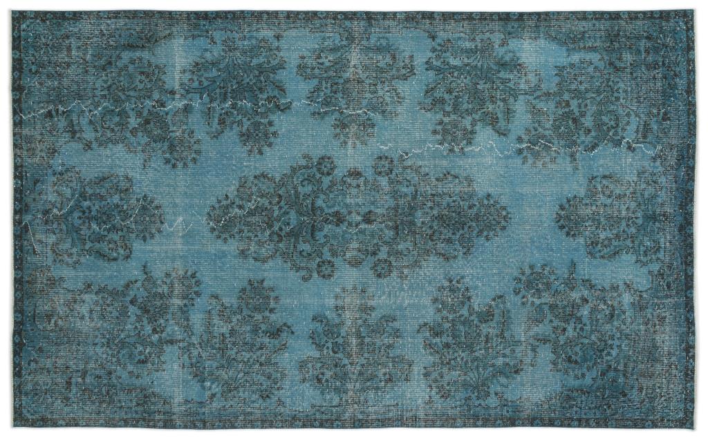 Apex Vintage Carpet Turquoise 14281 183 x 297 cm