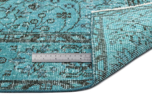 Apex Vintage Halı Turkuaz 14296 194 x 300 cm