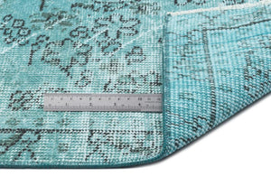 Apex Vintage Carpet Turquoise 14323 165 x 280 cm