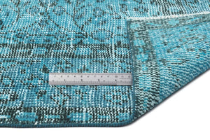 Apex Vintage Carpet Turquoise 14361 150 x 280 cm
