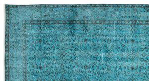 Apex Vintage Carpet Turquoise 14361 150 x 280 cm