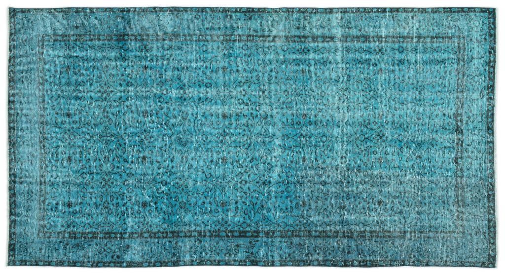 Apex Vintage Carpet Turquoise 14361 150 x 280 cm