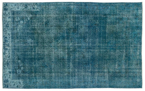 Apex Vintage Carpet Turquoise 14364 183 x 292 cm