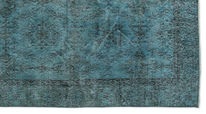 Apex Vintage Carpet Turquoise 14456 144 x 271 cm