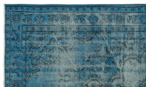 Apex Vintage Carpet Turquoise 14458 151 x 253 cm