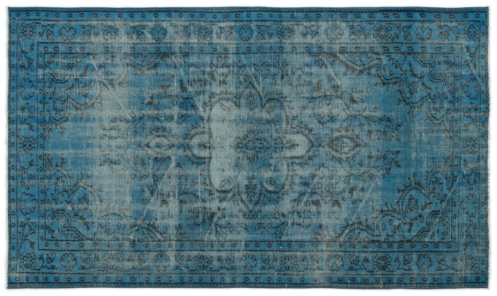 Apex Vintage Carpet Turquoise 14458 151 x 253 cm