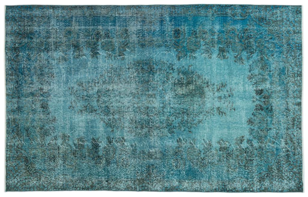 Apex Vintage Carpet Turquoise 14465 168 x 265 cm