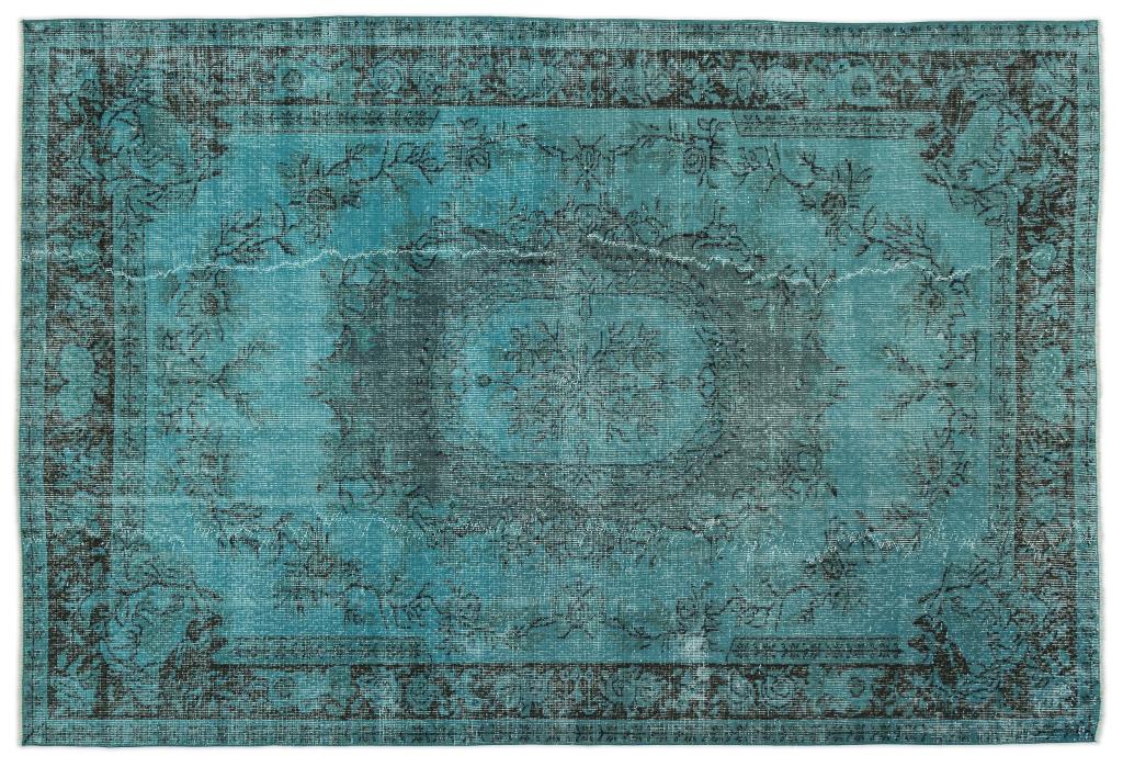 Apex Vintage Carpet Turquoise 14983 178 x 265 cm