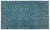 Apex Vintage Carpet Turquoise 14984 131 x 233 cm