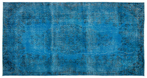 Apex Vintage Carpet Turquoise 15617 158 x 305 cm