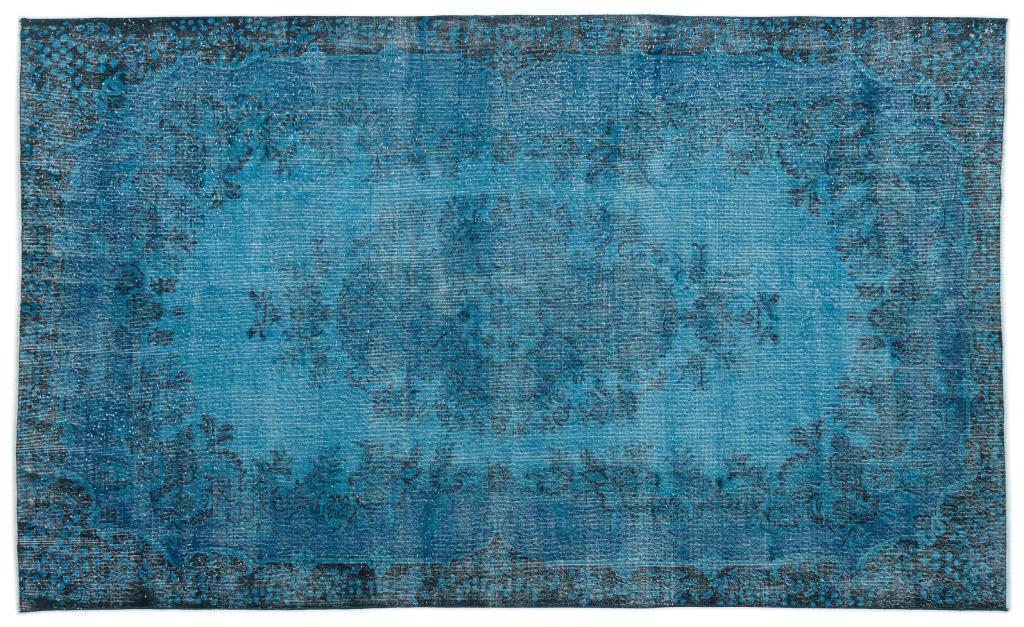 Apex Vintage Carpet Turquoise 15888 194 x 320 cm