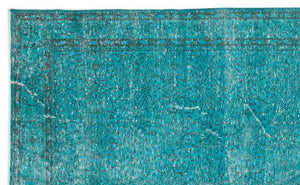 Apex Vintage Carpet Turquoise 15891 199 x 330 cm