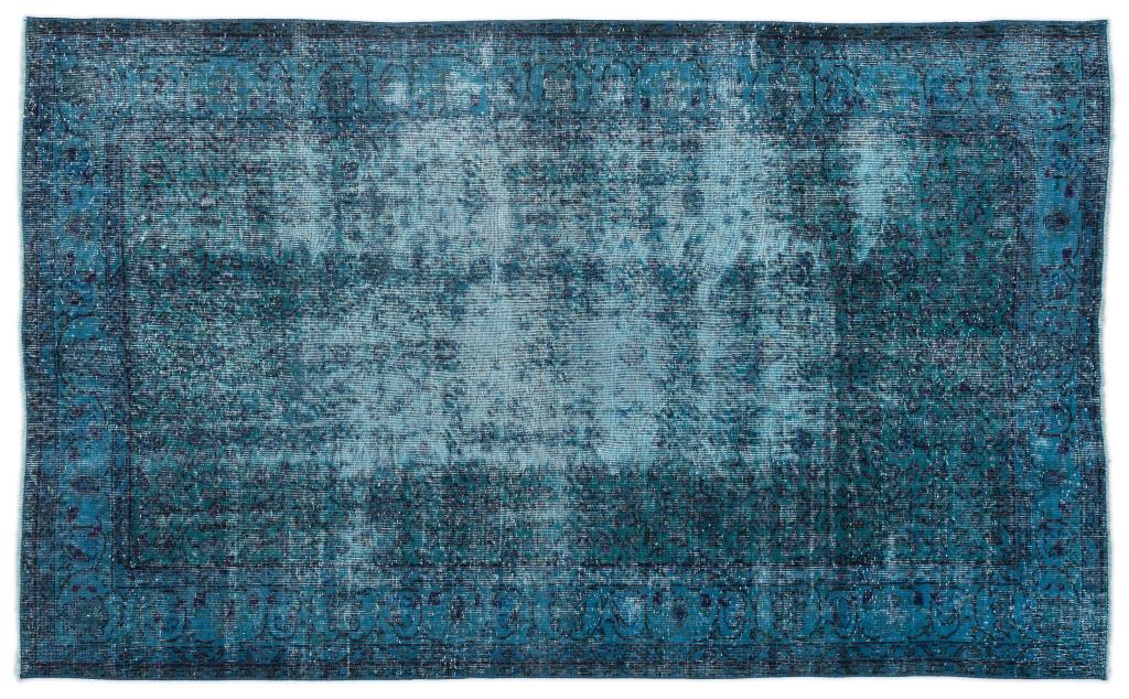 Apex Vintage Carpet Turquoise 15898 169 x 272 cm
