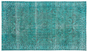 Apex Vintage Carpet Turquoise 15940 165 x 283 cm