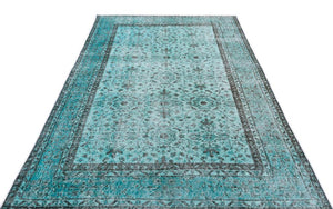 Apex Vintage Carpet Turquoise 15944 151 x 251 cm