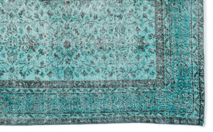 Apex Vintage Carpet Turquoise 15944 151 x 251 cm