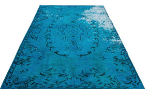 Apex Vintage Carpet Turquoise 16114 156 x 282 cm