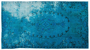 Apex Vintage Carpet Turquoise 16114 156 x 282 cm